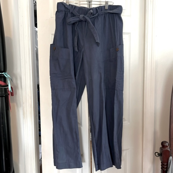 Free the people blew side pocket, wide, leg pants - Picture 1 of 7